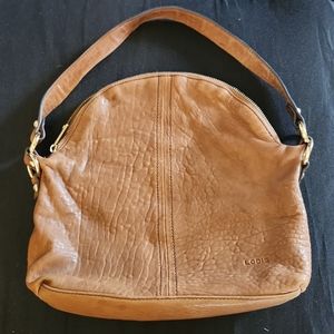LODIS Bags | Lodes Leather Handbag | Women's Brown Suede Purse